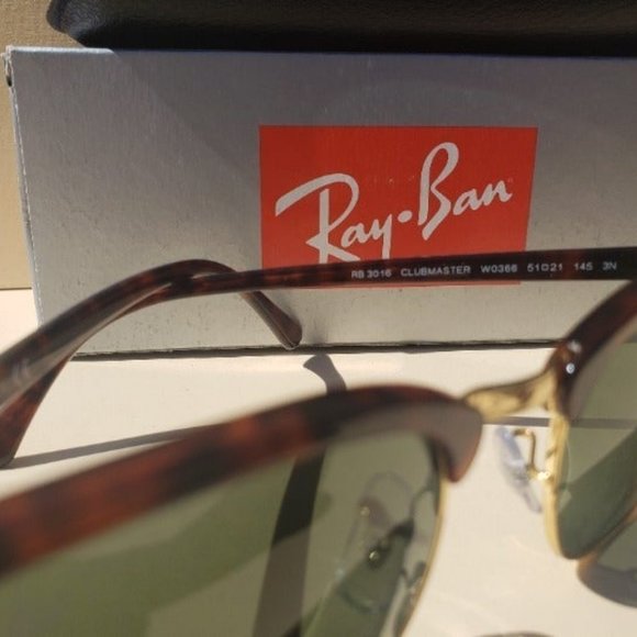 Ray-Ban Classic Clubmaster Tortoise 51mm main image 5